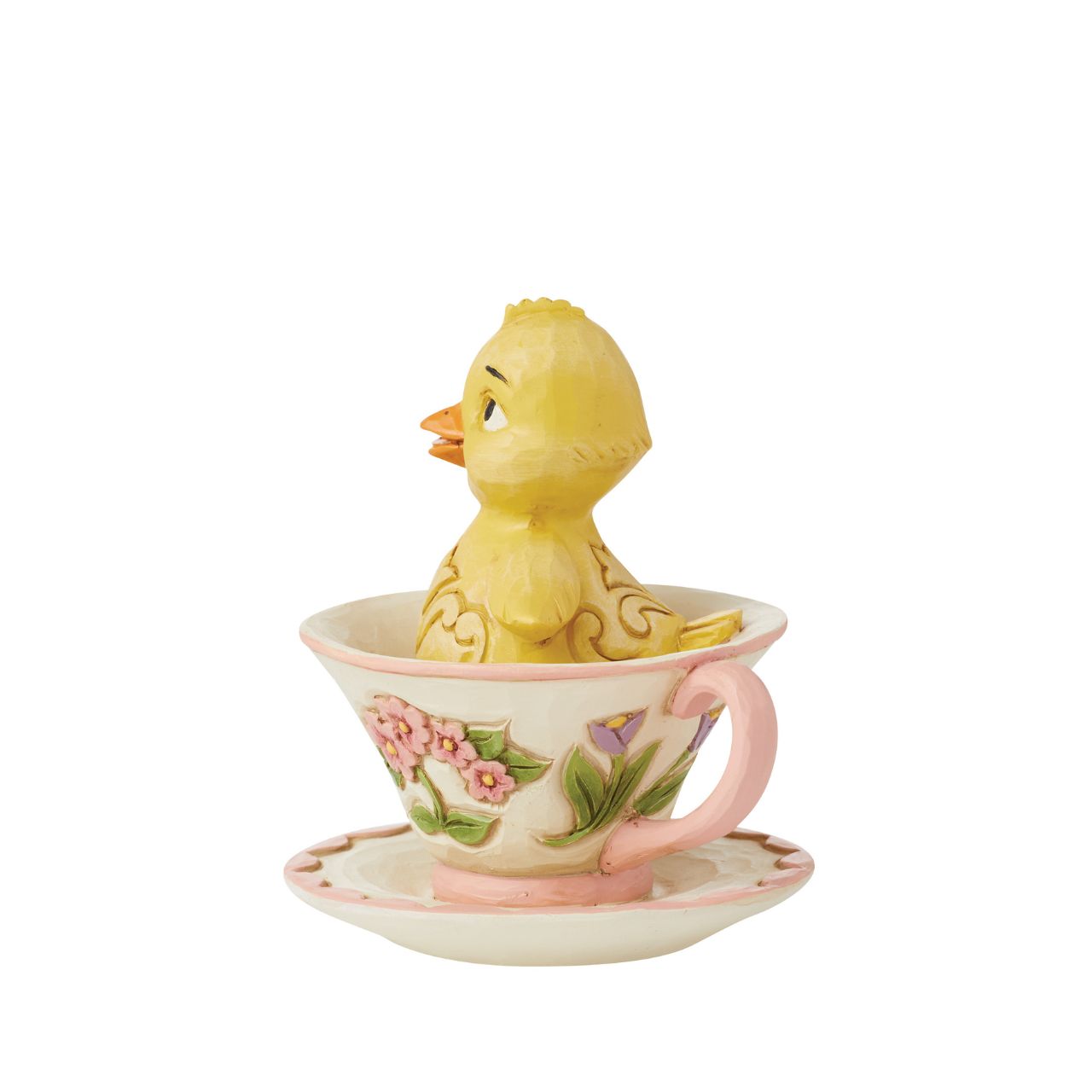 Heartwood Creek Tiny Chick in a Teacup Figurine