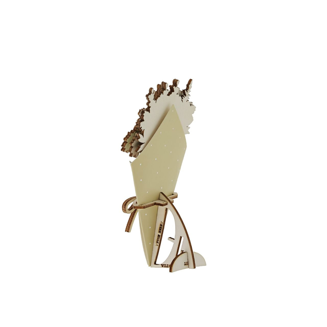 Surprise and delight someone with a beautiful bouquet figural card - Send them loads of love through the post with our letterbox inspired 3D figurine card..