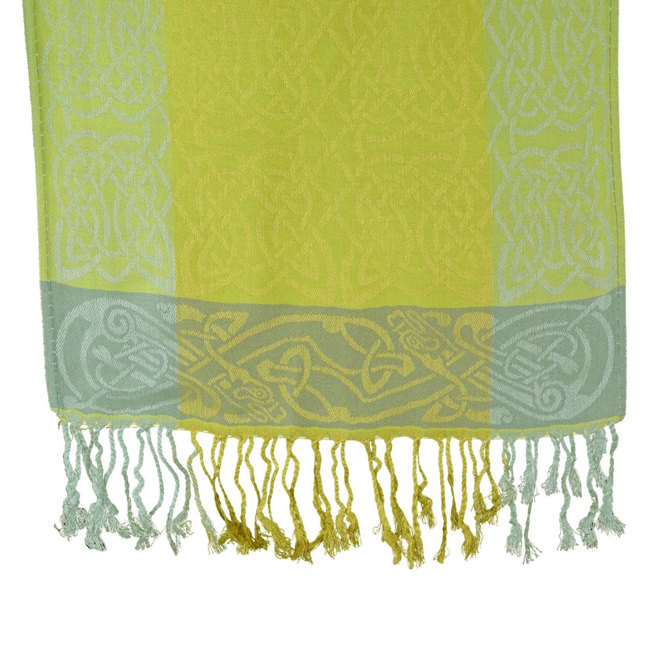 Keeragh Scarf Irish Scarf by Mulligans “A splash of Celtic splendour” Each of these Mulligans Ireland “Island Range” of scarves has been inspired by and named after an Irish Island. Each one comes with a story about the island, its history and inhabitants.