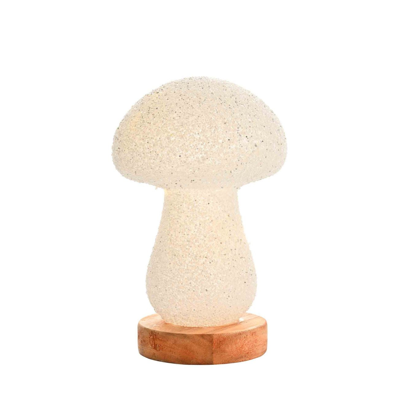 Introducing the Mushroom Lamp, a whimsical addition to brighten any room. This charming lamp combines natural inspiration with modern design for a truly eye-catching piece.