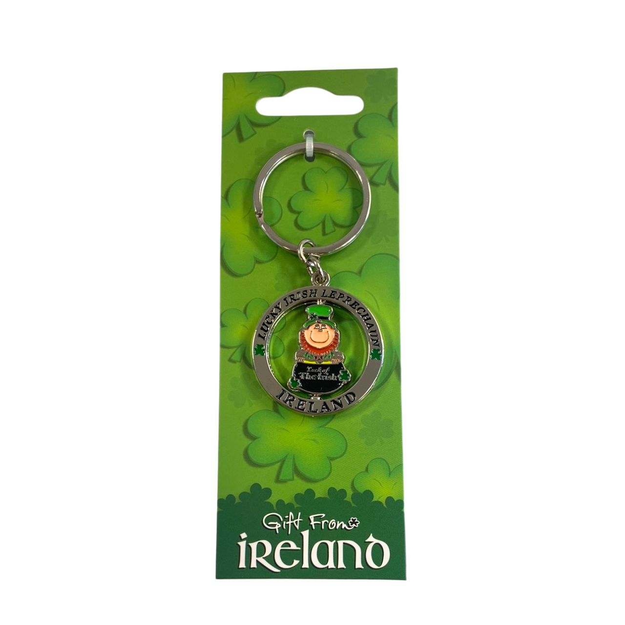 Leprechaun Spinner Keyring