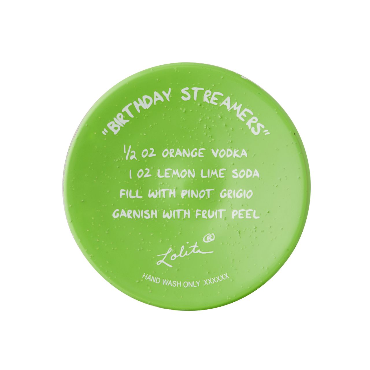 Birthdays only come once a year, make sure to milk them for all they're worth when they do. Serve every birthday beverage in this festive glass, covered in streamers, balloons, and a rainbow of gems. Let there be no doubt who's day it is.