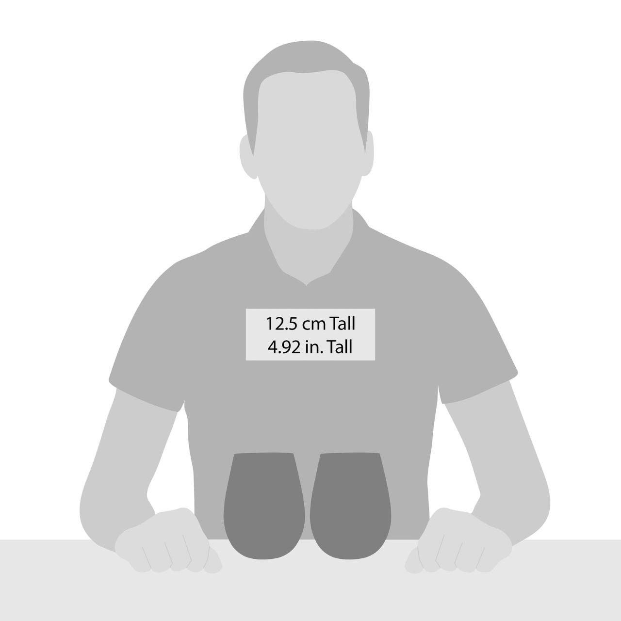 This festive stemless wine glass let's you choose your Christmas attitude. With hand-painted peppermint candies, ornaments, snowflakes, and holly, this two-sided glass places you on both of Santa's lists.