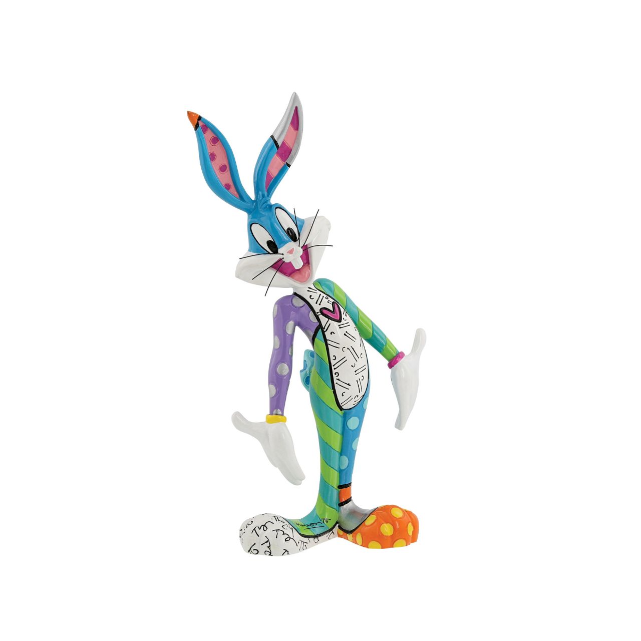 Featured here is the mischievous trickster, Bugs Bunny. He is everyone's favourite and the most iconic Looney Tunes character.