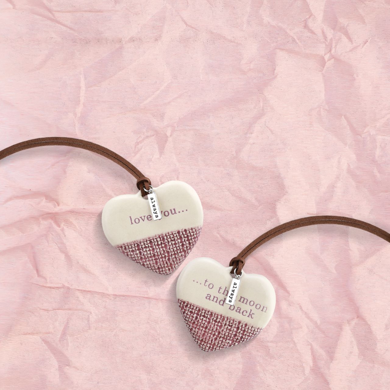 Love One to Keep One to Share Hanging Ornament Mark and celebrate the special moments in your life with our Love One to Keep, One to Share Ornaments set. These sets remind us of the love between the giver and receiver no matter where they go. Buy one for someone special and pop it in the gift bag and keep one for yourself.