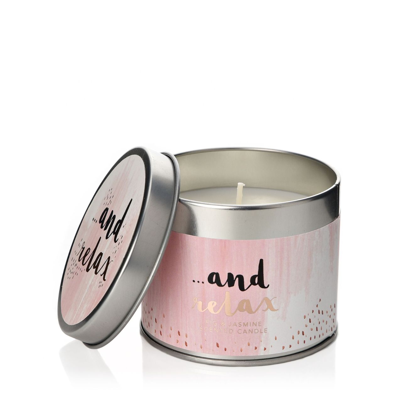 Enthuse some time for a special lady to relax with this uplifting tin candle. With an elegant design, this looks stunning in a contemporary home.