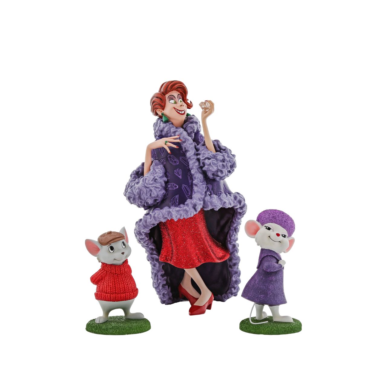 The new Disney Villain in the Disney Showcase Collection is Medusa from The Rescuers which is having a 45th Anniversary in 2022. Madame Medusa is the main antagonist of Disney's 1977 animated feature film. The Rescuers.