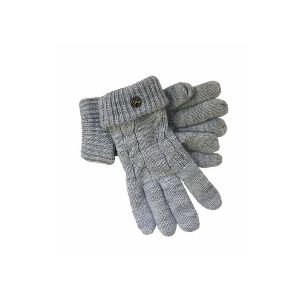Man of Aran Light Grey Gloves Size Small The Man of Aran Light Grey Gloves are a perfect fit for size small hands. Crafted with a premium wool blend, these gloves are perfect for keeping your hands warm and cozy. The classic style makes them ideal for any wardrobe.
