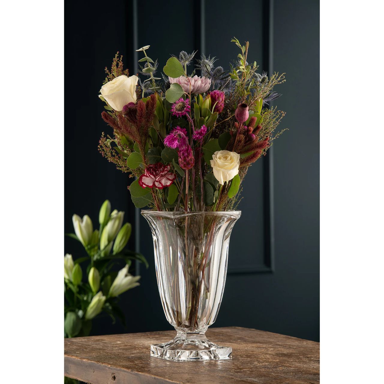 Our Medium Footed Masterpiece Vase is a perfect Gift for Sporting and Corporate Events.