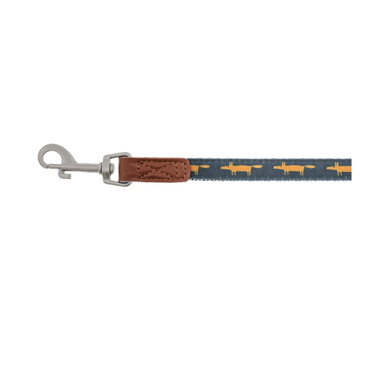 This small dog lead is tough, durable and ready for any adventurous walkies. With its modern Scandi Mr Fox design it's the perfect way to make sure your pet looks and feels their best. Don't forget the matching midnight collar to complete the set.