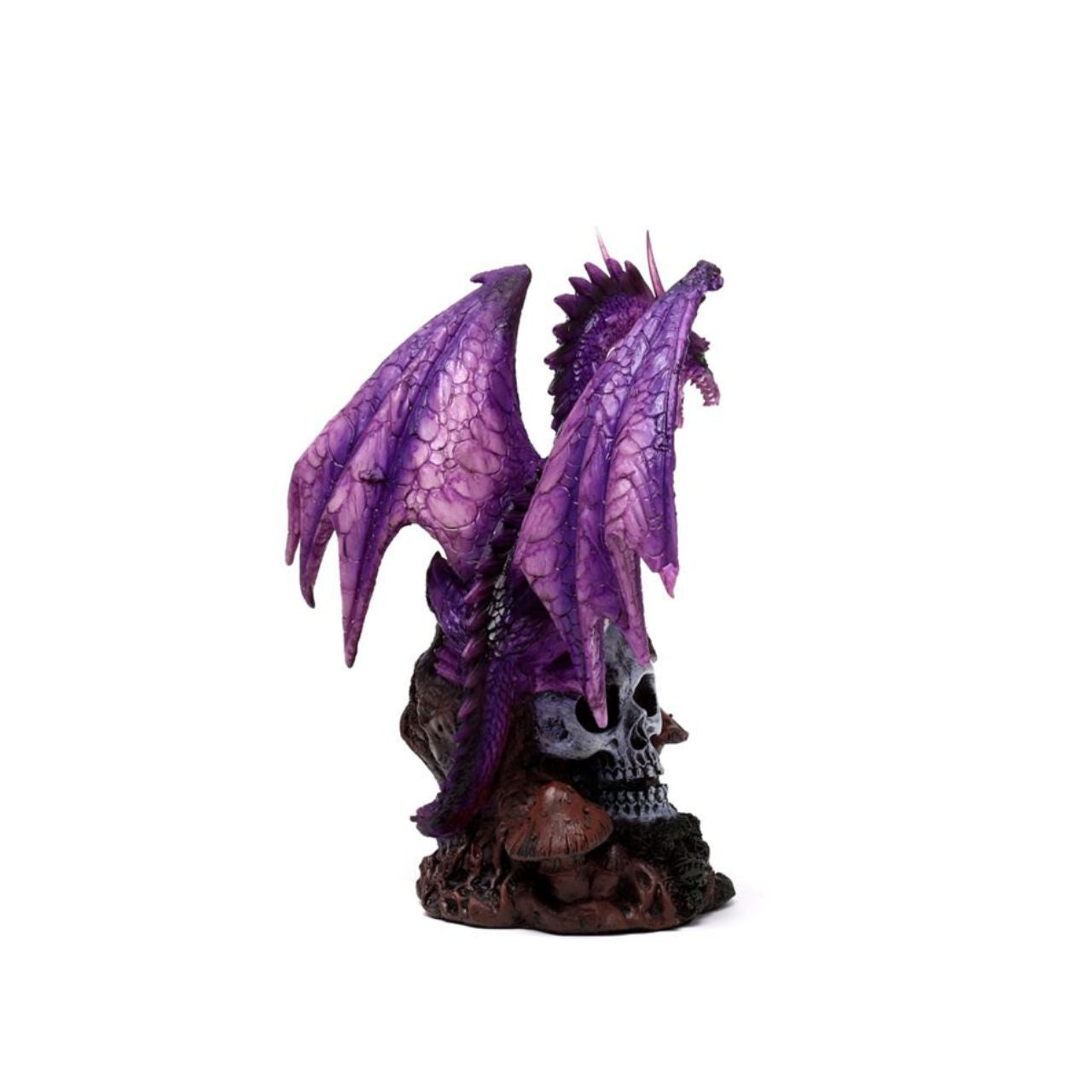Discover the Enchanted Nightmare Amethyst Spirit of the Forest Skull Dragon, a captivating blend of mystique and elegance. Crafted with rich amethyst hues, this intricate piece embodies the enigmatic spirit of the forest entwined with dragon lore.