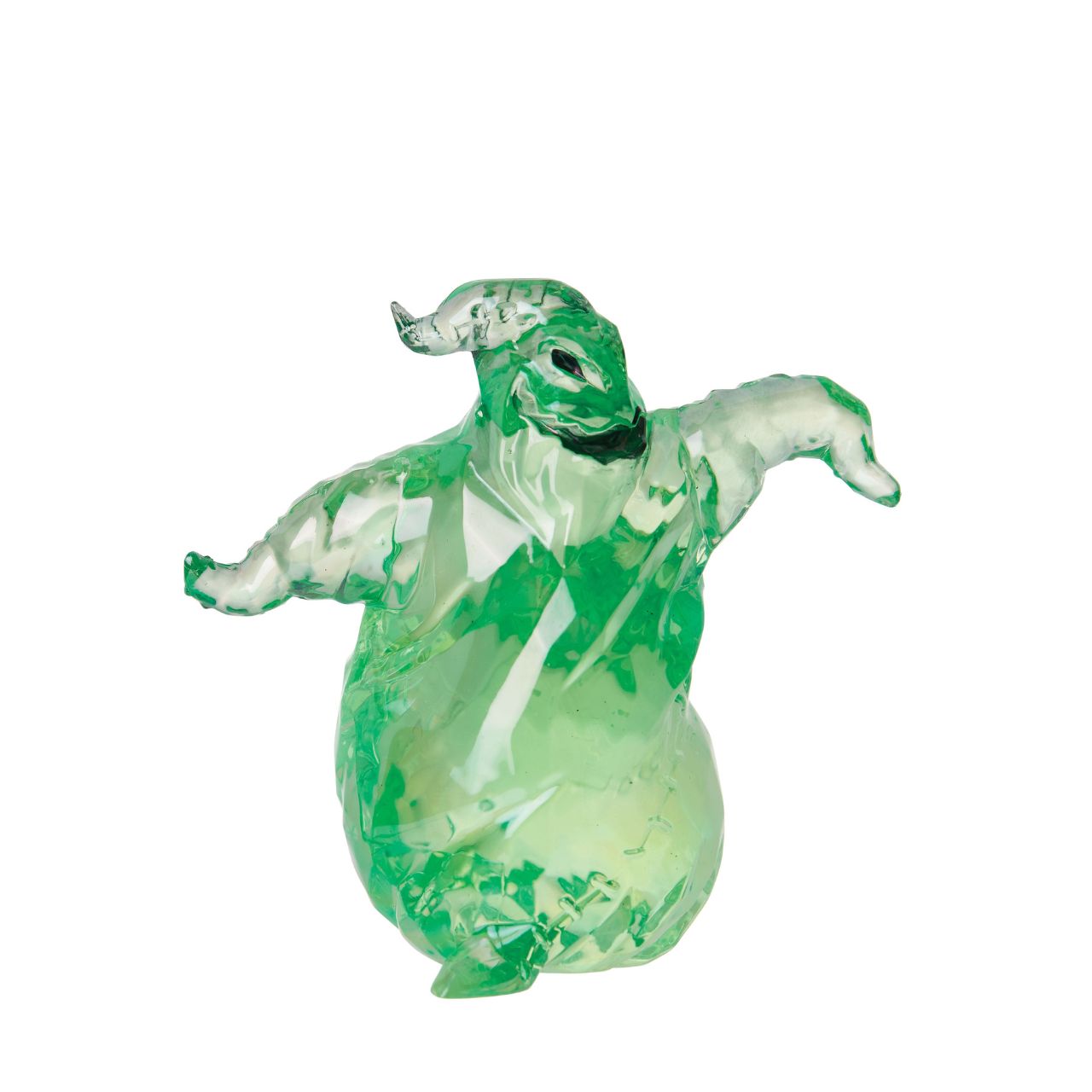 Oogie Boogie is ready to roll the dice and play a game with you in his Facet form. This "Gem cut" acrylic piece has been specially designed to catch the light and draw the eye. The perfect addition to any Nightmare Before Christmas collection.