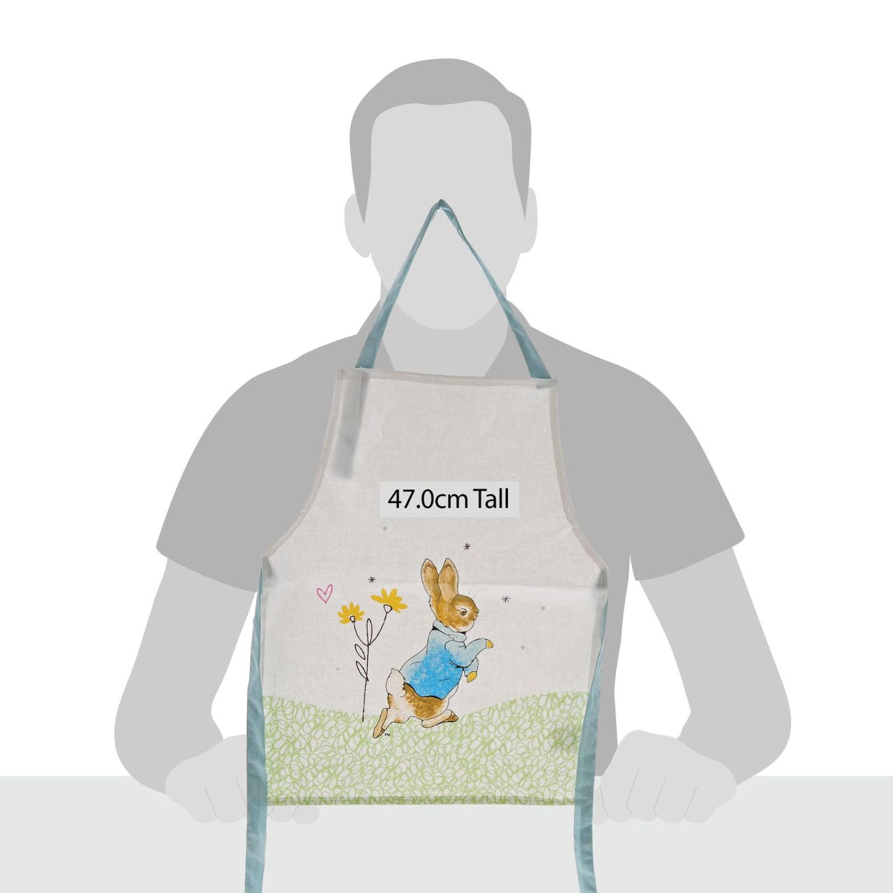 This delightful Flopsy children's apron is perfect for little ones who love baking, painting or generally getting into mischief and making a mess. They have a gloss laminated coating so are easy to wipe down.