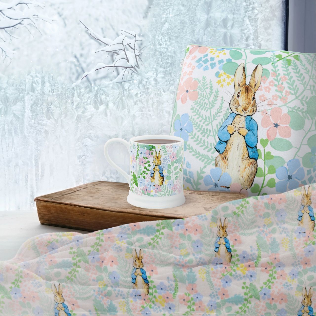 The English Garden collection combines high-quality practical products with Beatrix Potter's timeless characters. Designed in the UK, the range takes inspiration from the original Beatrix Potter illustrations to create beautifully stylish home décor and accessories.