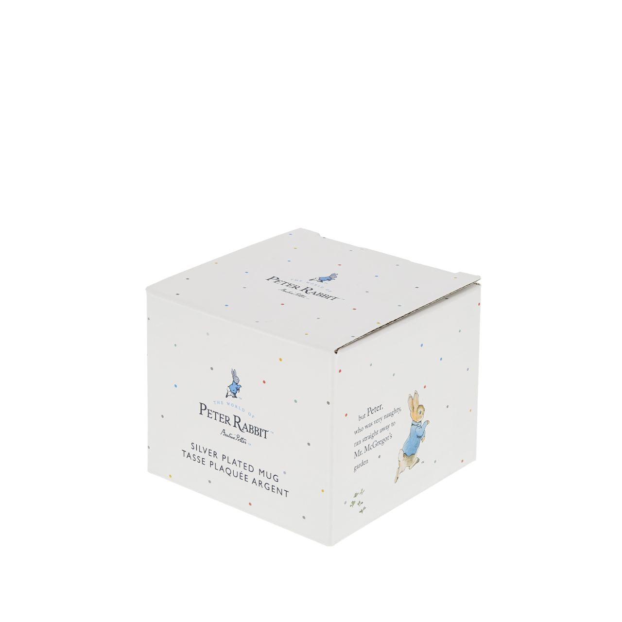 Celebrate a new bundle of joy with the Beatrix Potter New Baby collection. The silver-plated Photo Frame, with an adorable etched Peter Rabbit design, makes a beautiful gift that will be treasured for years to come.