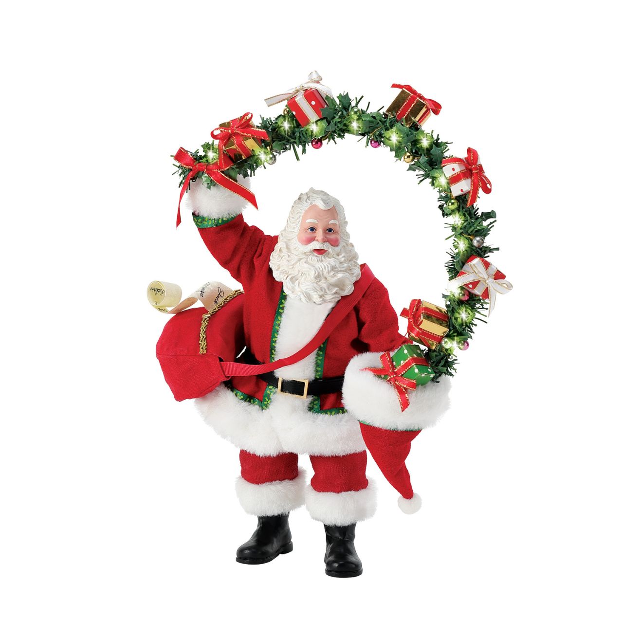 Created with love from high quality cast stone and dressed in signature "Clothtique" fabric, this Possible Dreams figurine has been finished with the iconic brass tag for authenticity.