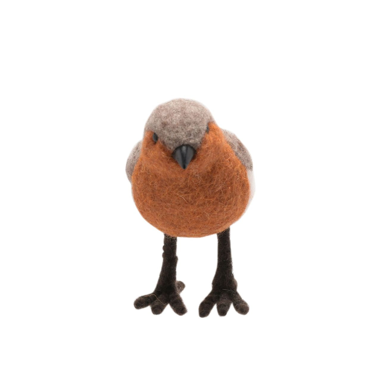 Robin Christmas Decoration - Felt A felt robin decoration by THE SEASONAL GIFT CO. This adorable decoration is brimming with traditional Christmas charm.