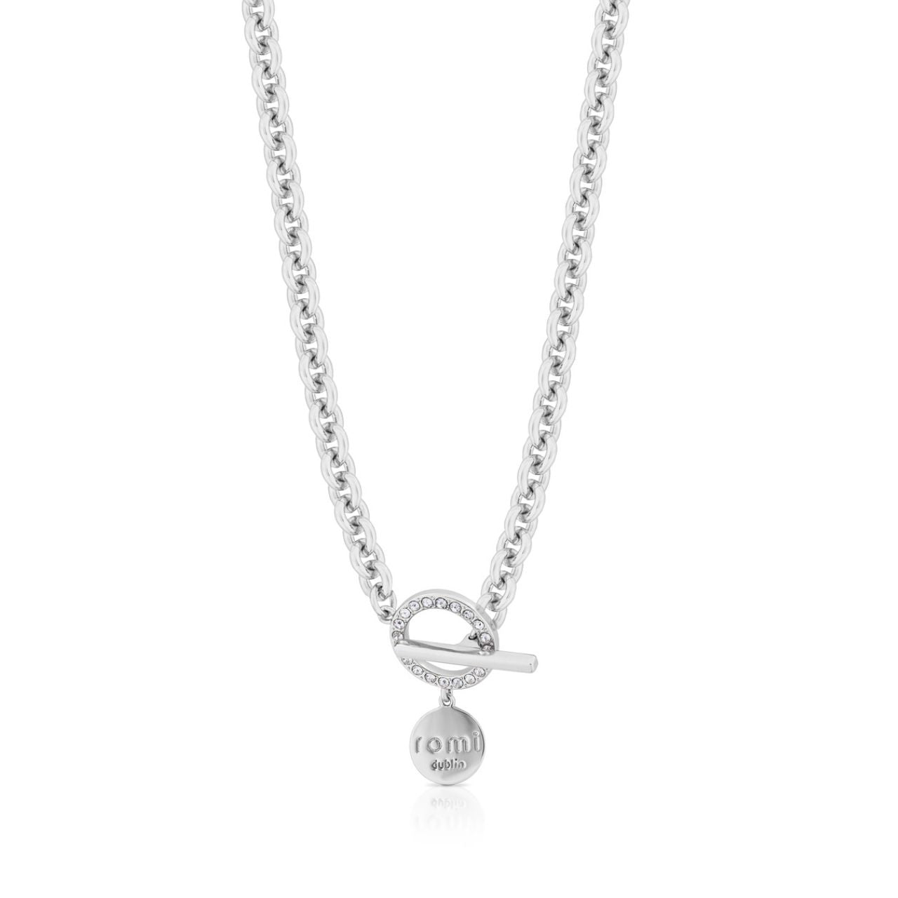 Romi Dublin Silver Chain Bar Necklace This easy-to-wear jewellery collection was inspired by daughter Romi who loves to style and accessorise. An outfit isn’t complete until the perfect pieces of jewellery and accessories have been selected to enhance it.
