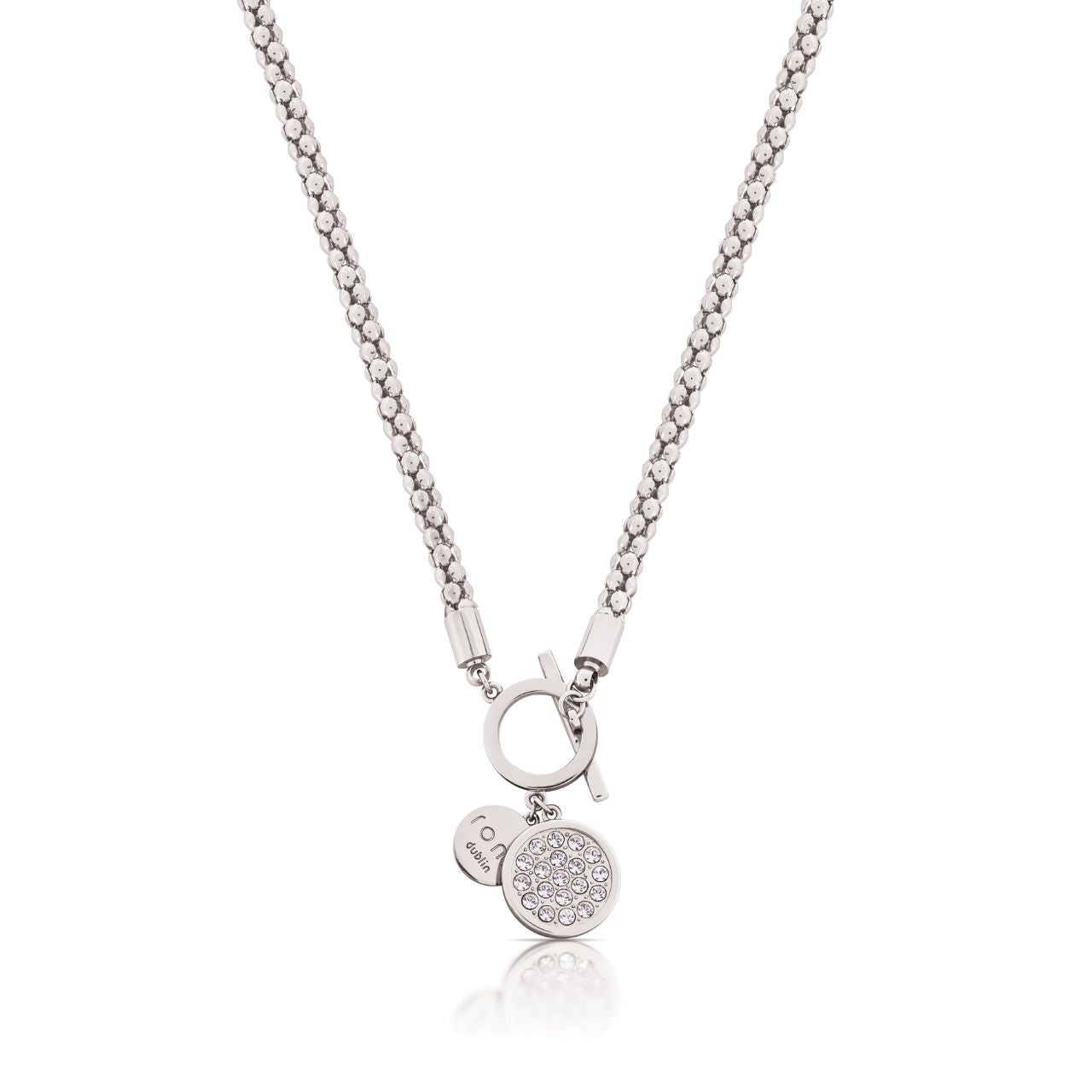 Romi Dublin Silver Popcorn Chain Necklace This easy-to-wear jewellery collection was inspired by daughter Romi who loves to style and accessorise. An outfit isn’t complete until the perfect pieces of jewellery and accessories have been selected to enhance it. Romi Dublin designed this affordable range of jewellery to enable you to build a dazzling collection of jewellery that you can dip into everyday to complete your outfit.