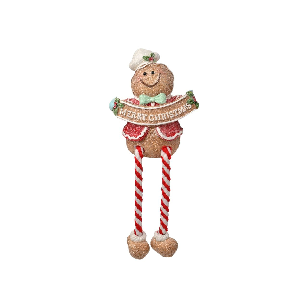 Santa & Friends is a charming collection celebrating festive cheer with Santa, reindeer, and gingerbread companions. Featuring Christmas decorations, ornaments, and more, this range will add charm to any seasonal display.
