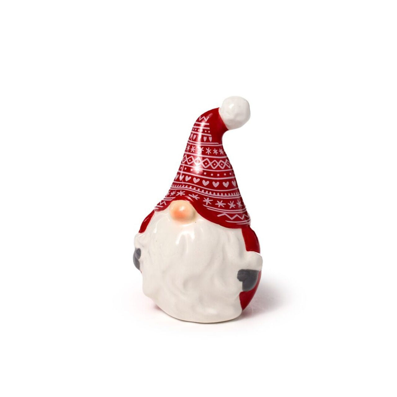 Elevate your holiday table with the Scandi Christmas Gonk Ceramic Salt & Pepper Set. Crafted with minimalist Nordic design, this charming pair adds a subtle festive touch while keeping seasonings effortlessly accessible.