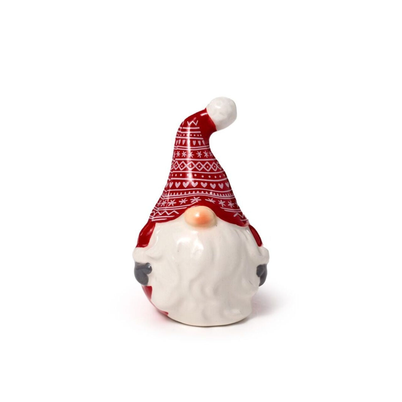 Elevate your holiday table with the Scandi Christmas Gonk Ceramic Salt & Pepper Set. Crafted with minimalist Nordic design, this charming pair adds a subtle festive touch while keeping seasonings effortlessly accessible.