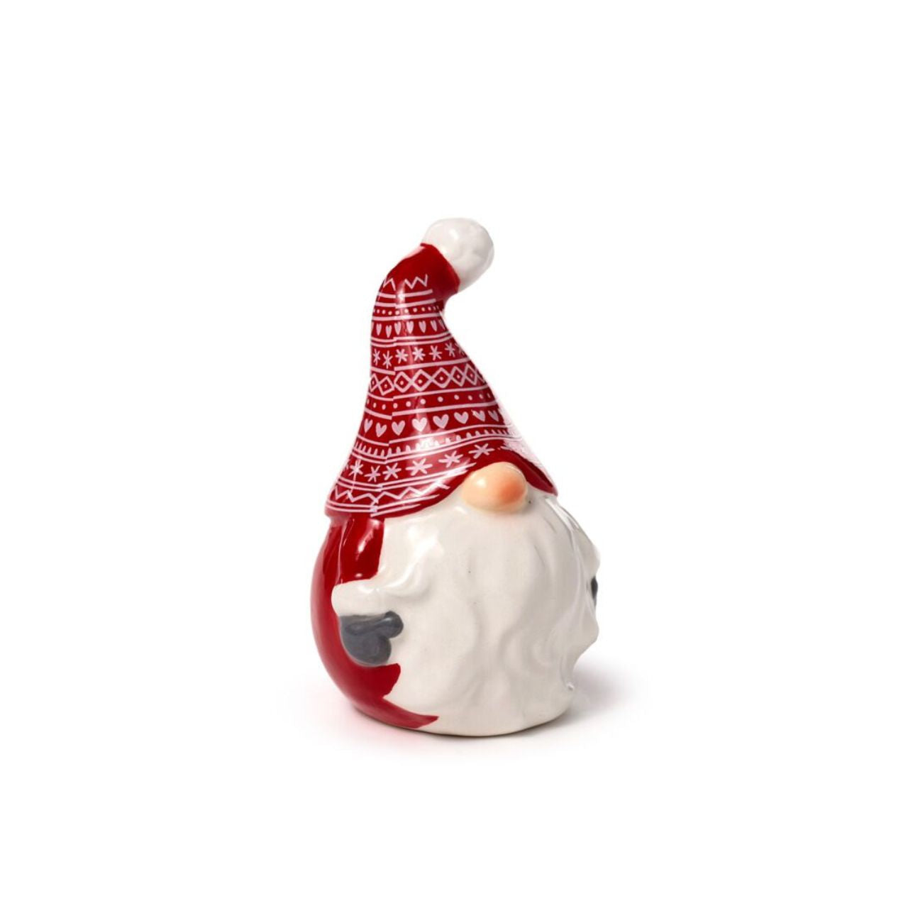 Elevate your holiday table with the Scandi Christmas Gonk Ceramic Salt & Pepper Set. Crafted with minimalist Nordic design, this charming pair adds a subtle festive touch while keeping seasonings effortlessly accessible.