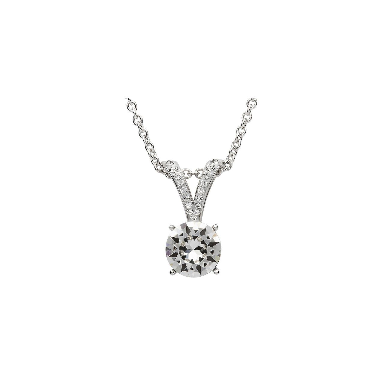 Elevate your elegance with the ShanOre Sterling Silver Swarovski Necklace. Crafted from radiant sterling silver and adorned with dazzling Swarovski crystals, this necklace offers timeless sophistication and refined sparkle.