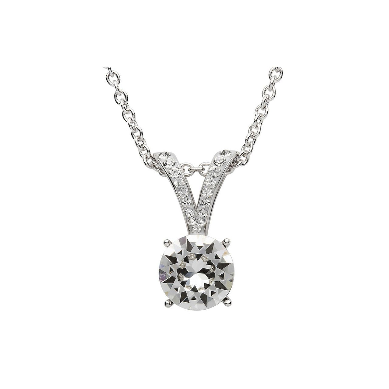 Elevate your elegance with the ShanOre Sterling Silver Swarovski Necklace. Crafted from radiant sterling silver and adorned with dazzling Swarovski crystals, this necklace offers timeless sophistication and refined sparkle.
