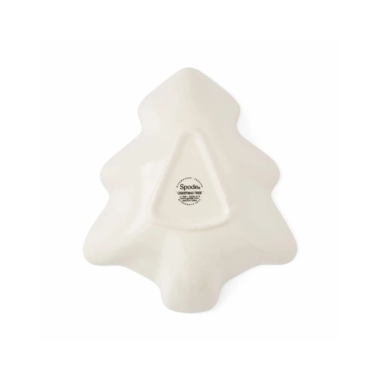 Tempting chocolates, Christmas cookies or traditional nuts, this Christmas Tree-shaped dish is the perfect receptacle for serving up all your festive favourites. The classic 1938 pattern by Spode features nostalgic reds, golds and greens and makes a beautiful addition to your Christmas collection.