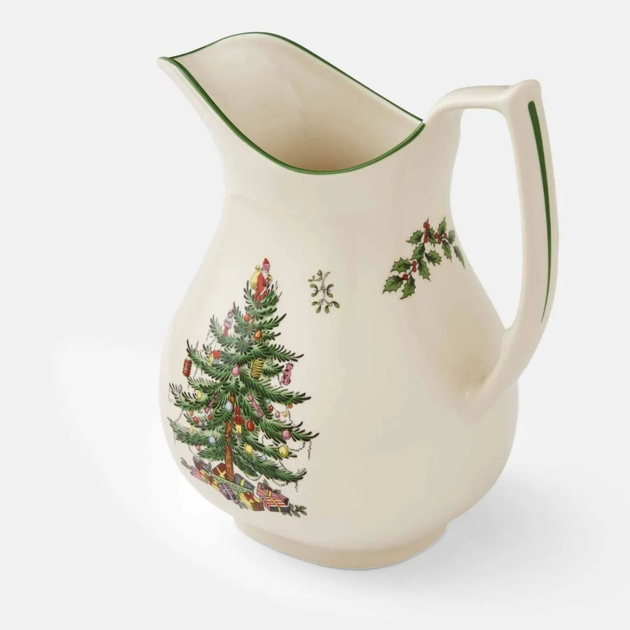 From fresh orange juice in the morning to spiced punch in the evening, there's plenty of pouring to be done at Christmas. Wow your guests with a beautifully themed table, including this festive jug featuring Spode’s loved Christmas Tree design. It can hold drinks, or a bunch of seasonal flowers as a wintery centrepiece.