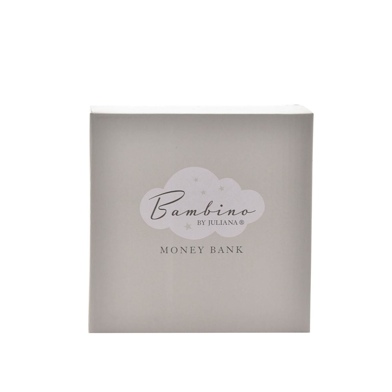 Star Shaped Resin Money Box "Twinkle Twinkle" 15 cm A star shaped resin money box from BAMBINO BY JULIANA. This wonderful keepsake provides glistening decoration for the nursery of new family arrivals which will be cherished eternally.