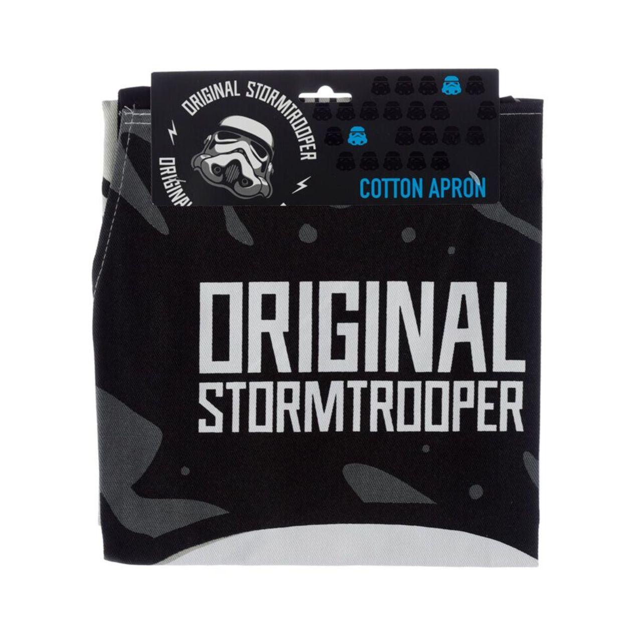 Elevate your kitchen attire with the Cotton Apron The Original Stormtrooper. Crafted from high-quality cotton, this apron offers both comfort and durability, making it ideal for cooking or entertaining.