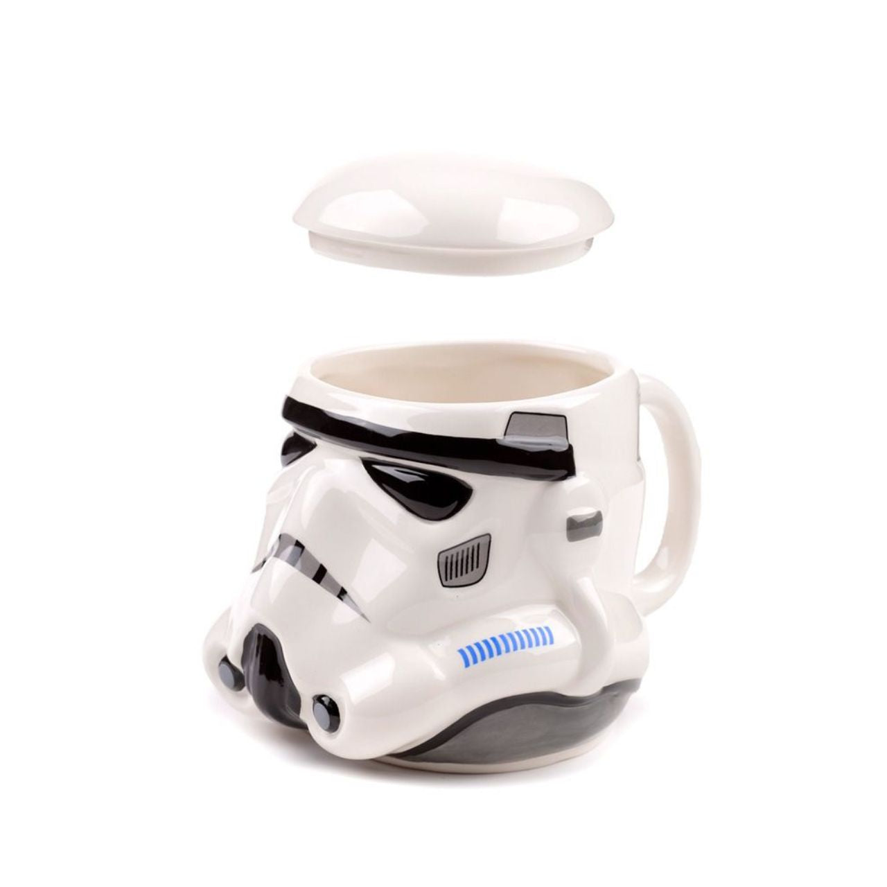 Experience your favourite beverage with this unique and expertly crafted The Original Stormtrooper Helmet Ceramic Shaped Mug by Puckator. Made from high-quality ceramic, this mug is designed for a precise and comfortable grip, making every sip a delight. Perfect for any Star Wars fan, it also makes for a great collectible item.