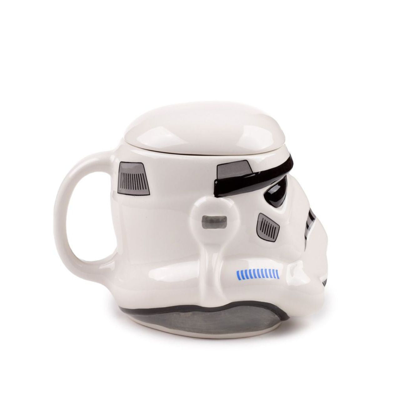 Experience your favourite beverage with this unique and expertly crafted The Original Stormtrooper Helmet Ceramic Shaped Mug by Puckator. Made from high-quality ceramic, this mug is designed for a precise and comfortable grip, making every sip a delight. Perfect for any Star Wars fan, it also makes for a great collectible item.
