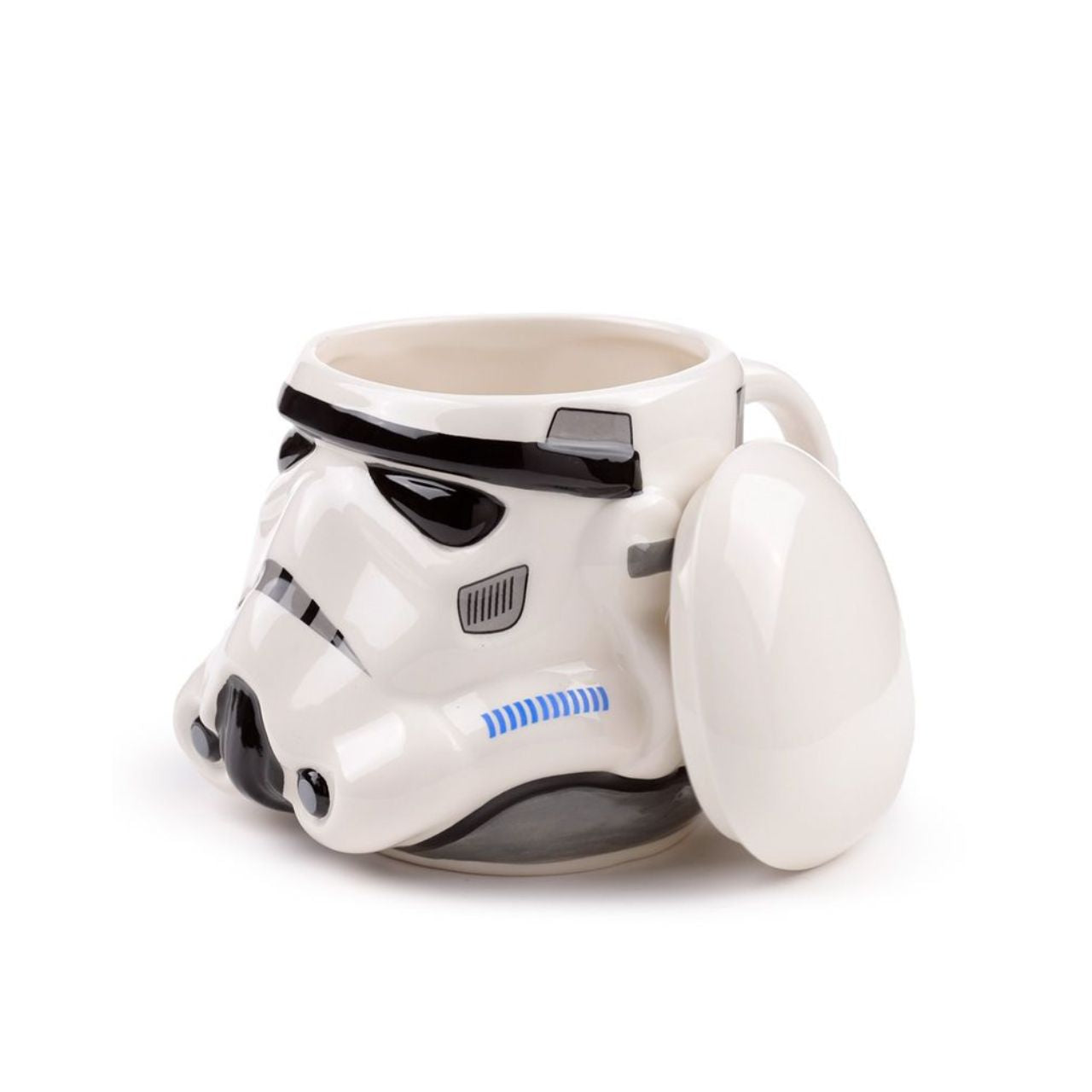 Experience your favourite beverage with this unique and expertly crafted The Original Stormtrooper Helmet Ceramic Shaped Mug by Puckator. Made from high-quality ceramic, this mug is designed for a precise and comfortable grip, making every sip a delight. Perfect for any Star Wars fan, it also makes for a great collectible item.