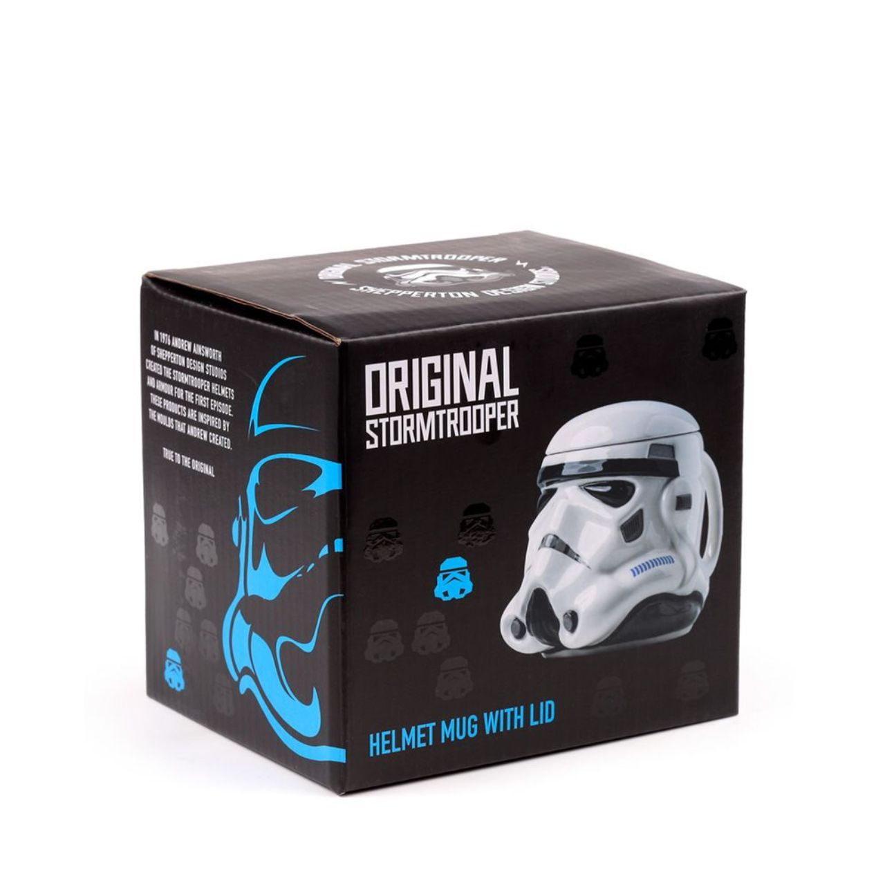 Experience your favourite beverage with this unique and expertly crafted The Original Stormtrooper Helmet Ceramic Shaped Mug by Puckator. Made from high-quality ceramic, this mug is designed for a precise and comfortable grip, making every sip a delight. Perfect for any Star Wars fan, it also makes for a great collectible item.