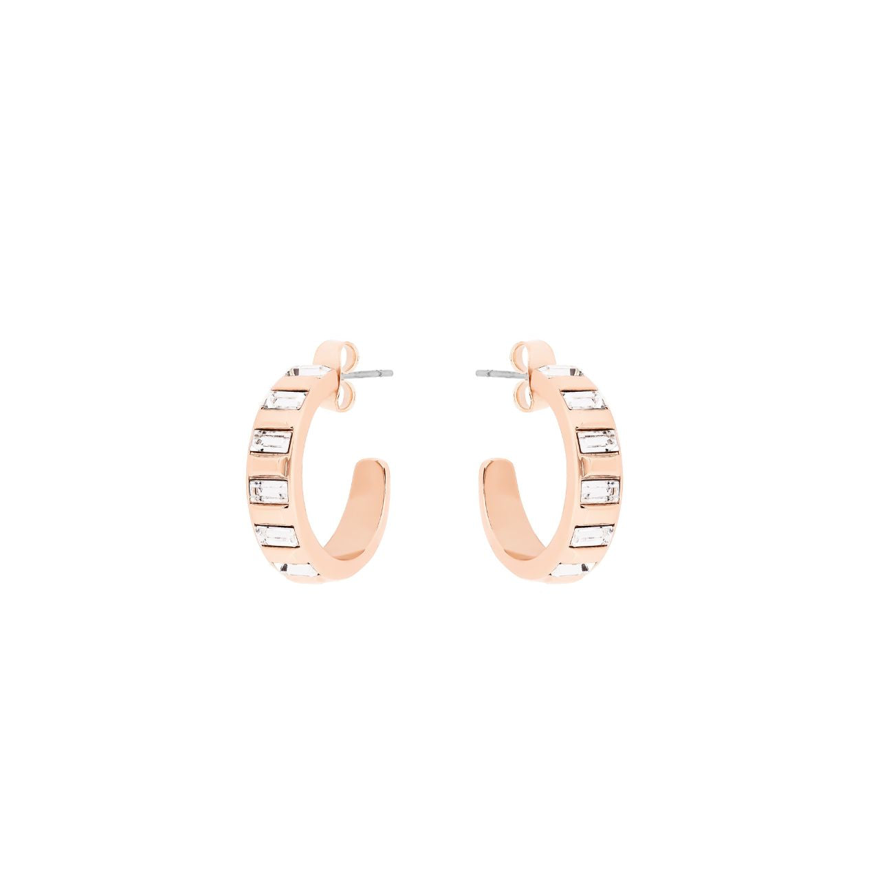 Elevate your style with the Tipperary Art Deco Hoop Earrings in rose gold. These elegantly crafted hoops blend timeless Art Deco design with a warm rose gold finish, offering a refined touch to any ensemble.
