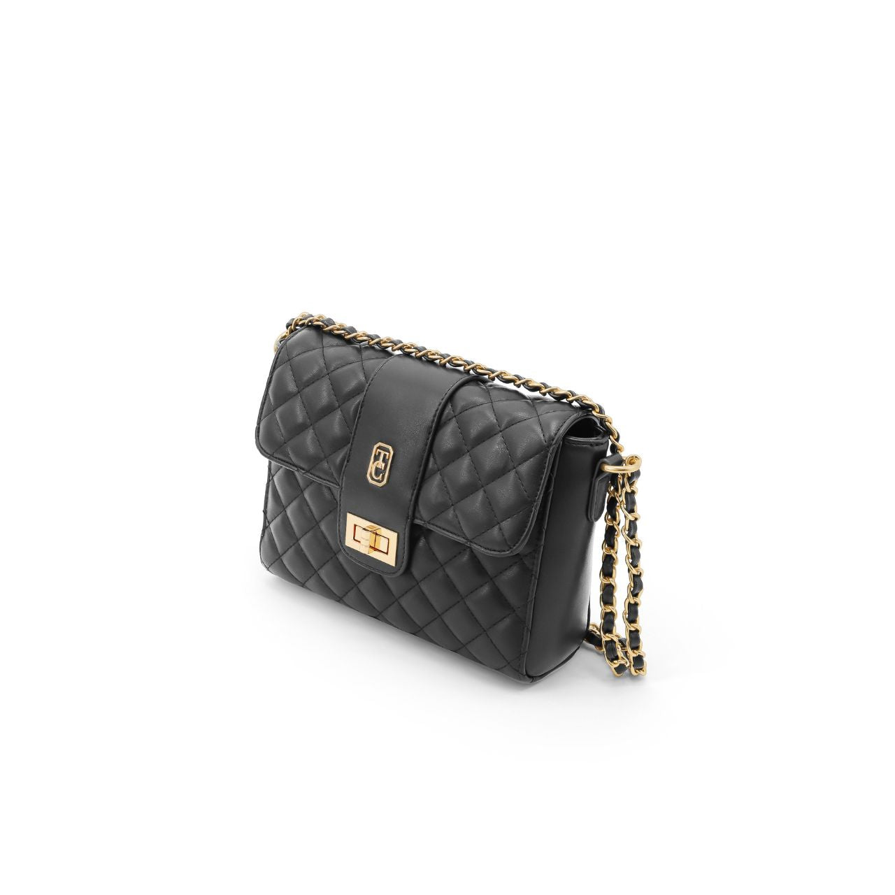 Bella Handbag - Black by Tipperary Crystal Bella Handbag - Black