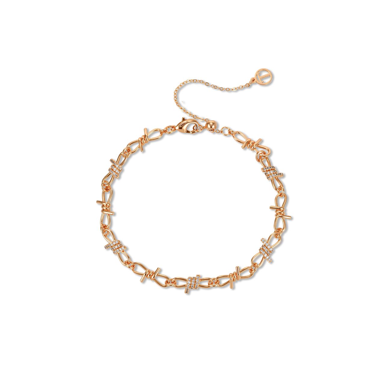 Elegant gold bow bracelet from Tipperary's signature collection. Crafted with refined detail, this timeless piece adds a touch of sophistication to any wrist.