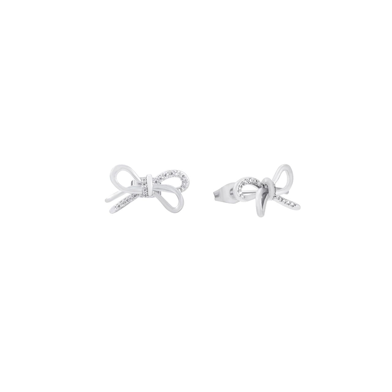 The Tipperary Bow Silver Stud Earrings, new for 2025, combine expert craftsmanship with a delicate bow design. Crafted from high-quality silver, these studs offer a refined and contemporary look that enhances both everyday and special occasion outfits.