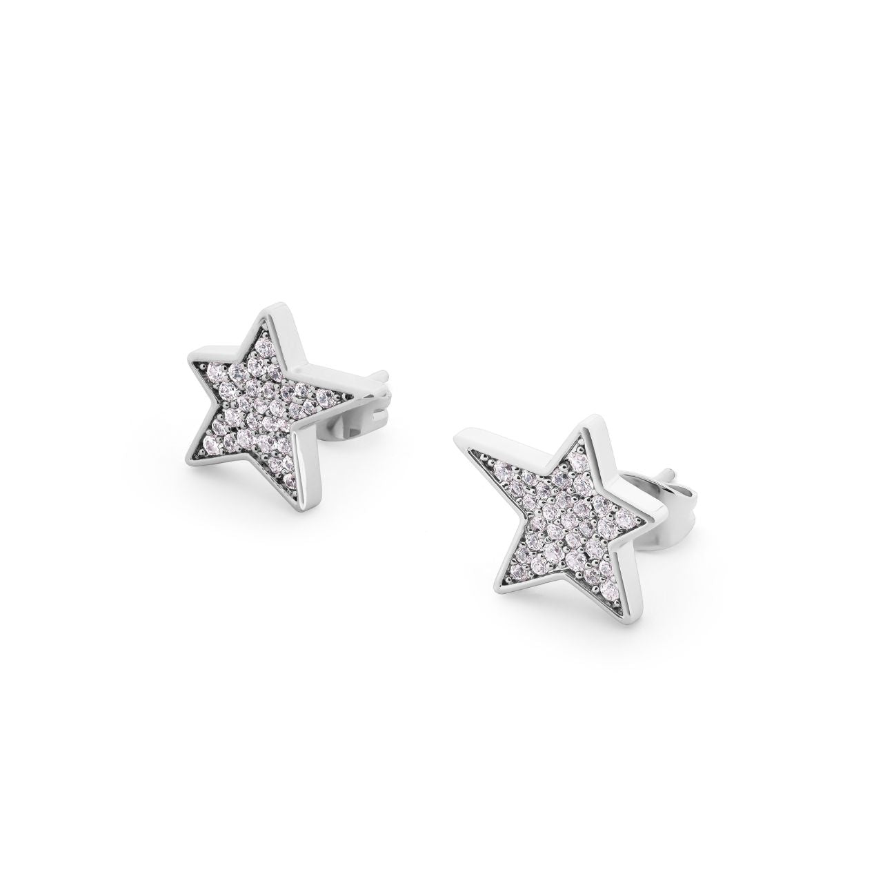 Silver CZ Insert Star Earrings by Tipperary - New 2024 Showcase your sense of style with this beautiful Silver CZ Insert Star earrings. Crafted with exquisite attention to detail, this piece of jewellery is a timeless addition to any wardrobe. Both durable and elegant, ensuring it will remain a treasured item for many years to come.