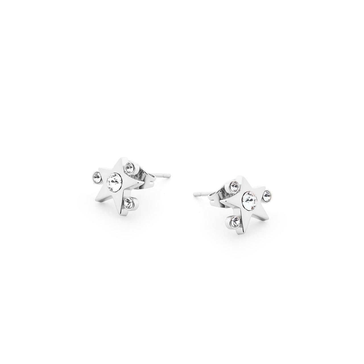 Silver Star Burst CZ Earrings by Tipperary - New 2024  Showcase your sense of style with this beautiful Silver Star Burst CZ earrings. Crafted with exquisite attention to detail, this piece of jewellery is a timeless addition to any wardrobe. Both durable and elegant, ensuring it will remain a treasured item for many years to come.