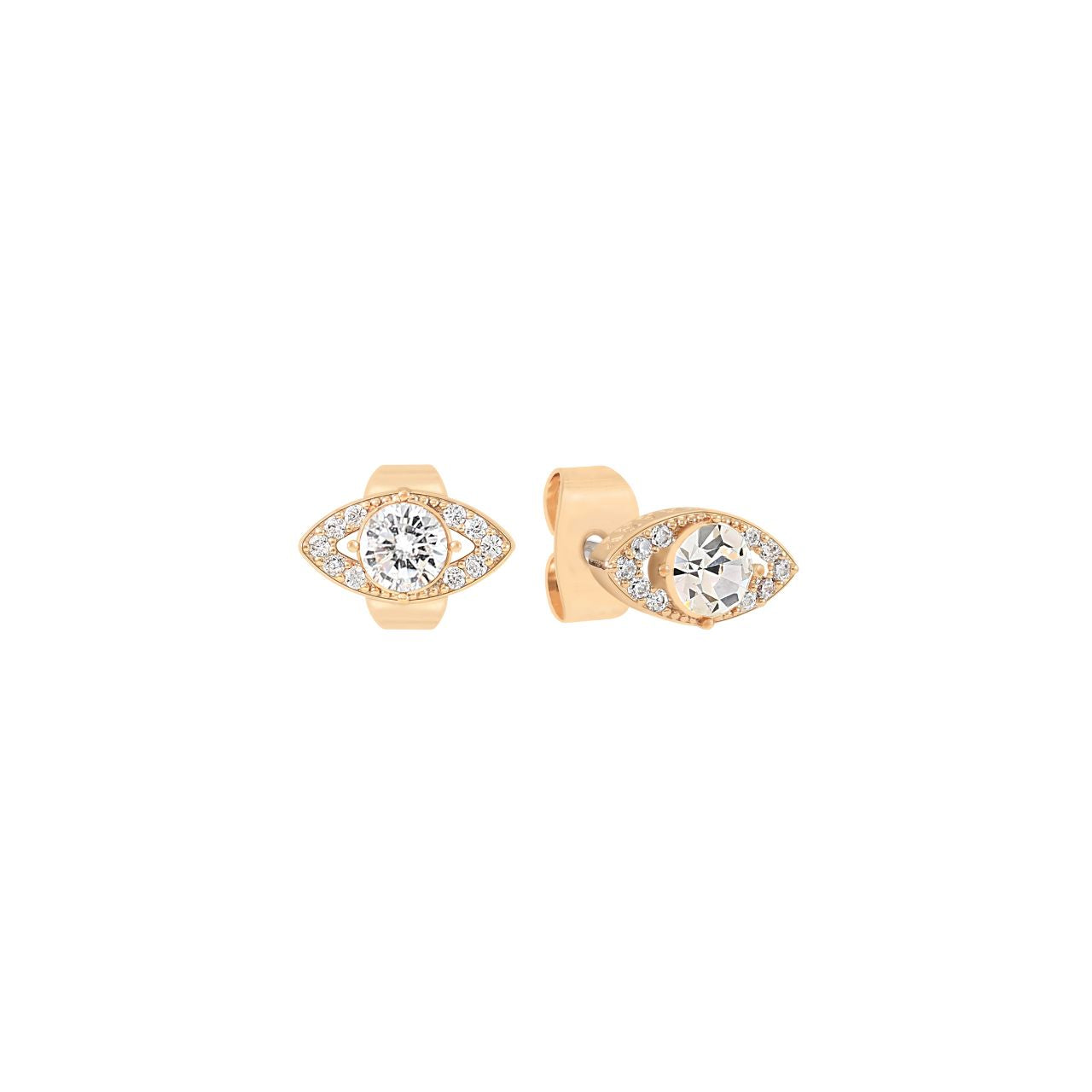 Delicate yet full of meaning, the Evil Eye Stud Earrings are an elegant everyday piece from the Evil Eye Collection. Designed to symbolise protection while adding a subtle sparkle, they’re the perfect studs to wear from day to night.