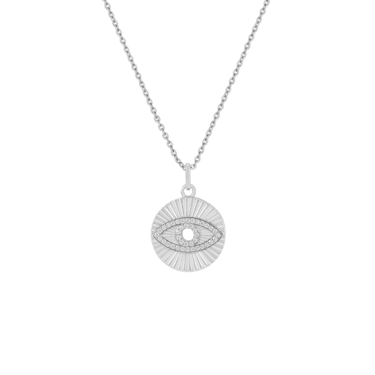 Discover elegance with meaning in the Evil Eye Star Burst Pendant. From the symbolic Evil Eye Collection, this necklace combines everyday style with a touch of protection, making it a thoughtful piece to wear close to your heart.