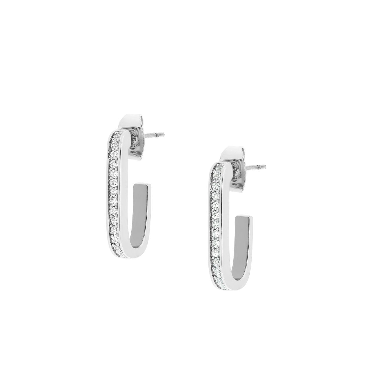 Elevate your style with the Tipperary J Earrings in silver. These elegant earrings blend timeless design with refined craftsmanship, offering a subtle statement that complements any look.