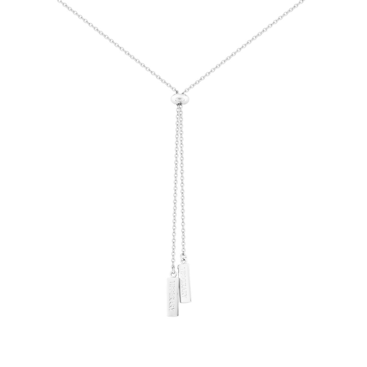 Long Silver Feather Pendant & Violet CZ Charm by Tipperary The Tipperary Long ADJ Silver Feather Pendant & Violet CZ Charm is a timeless and elegant piece of jewelry. The long, silver feather pendant complements the violet CZ charm, giving the piece an ornate and sophisticated finish. Crafted by Tipperary, this necklace is sure to be a treasured item.