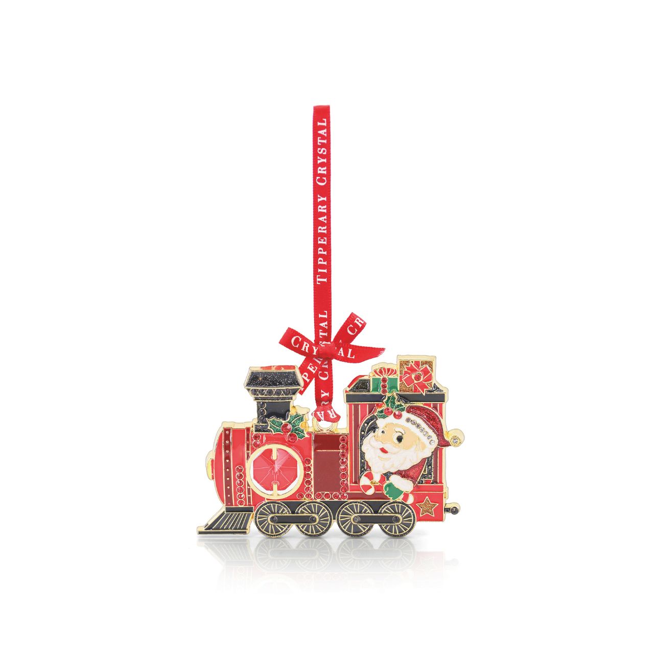 The Tipperary Polar Express Gem Christmas Decoration captures the magic of the season with intricate craftsmanship and elegant design.