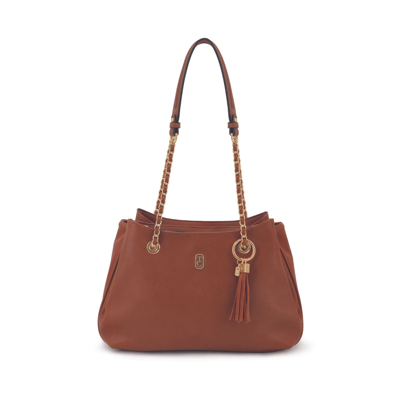 This Tipperary Regency Handbag in Brown is a must-have for any fashion-forward individual. With its elegant design and expert craftsmanship, it exudes sophistication and style. The premium brown leather, sturdy construction, and spacious interior make it both practical and luxurious. Enhance your wardrobe with this timeless accessory.
