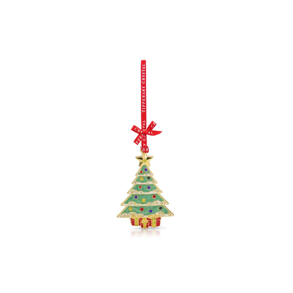 Bring a little festive fun to your Christmas tree with this charming set of 4 decorations, featuring a Christmas tree, Santa on his tractor, a festive car and a cheerful robin.